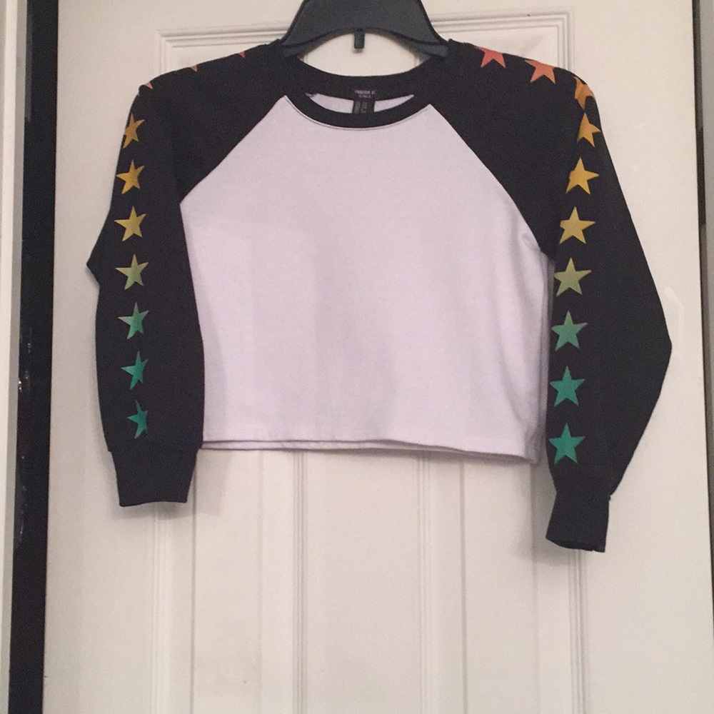 Forever 21 - ‘Crop Top’ Girls Sweatshirt